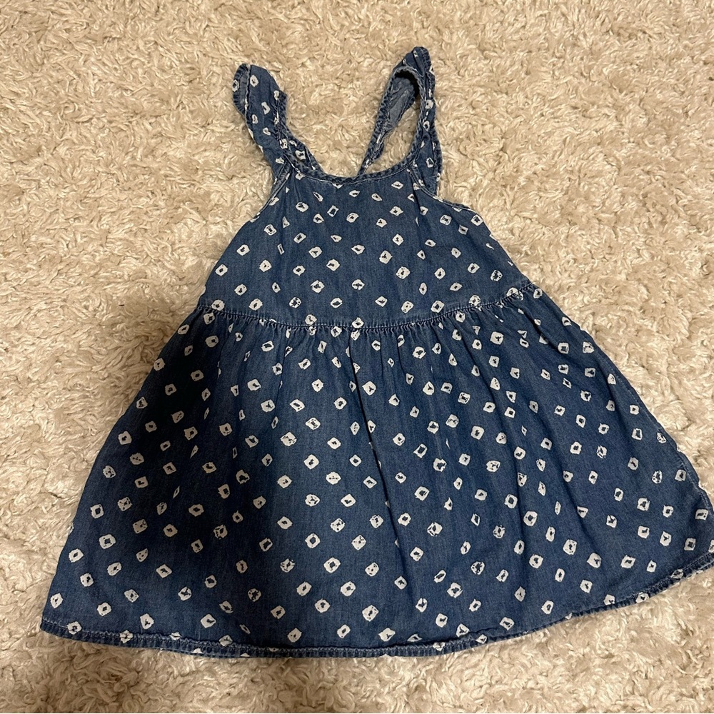 LIKE NEW Baby Gap Denim Dress 3T